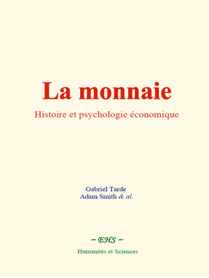 cover image of La monnaie